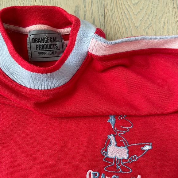 Orange Gal Vintage California HEAVYWEIGHT SURF T - Picture 2 of 2